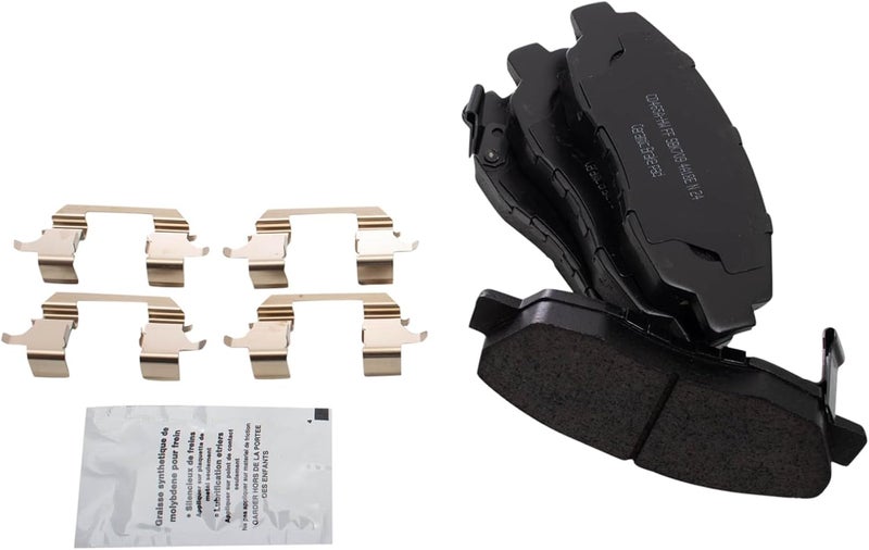 TRQ Front Ceramic Brake Pad and Rotor Set Compatible with 2006-2008 Honda Civic DX LX EX; 2009-2010 Honda Civic DX LX EX with 5 Lug Wheels; 2011 Honda Civic DX LX EX - Image 5
